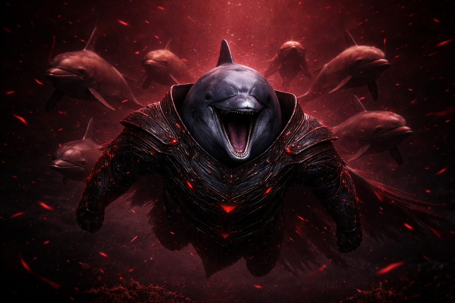 Dark Dolphin Character